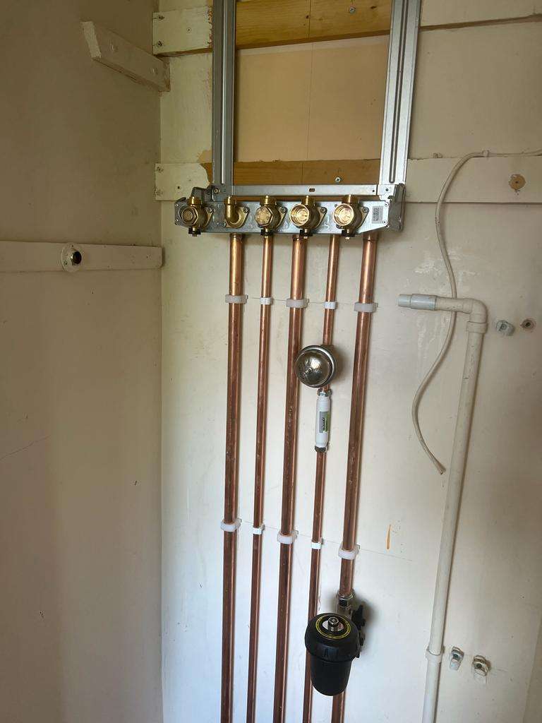 Pipe work for Worcester 4000 combi boiler