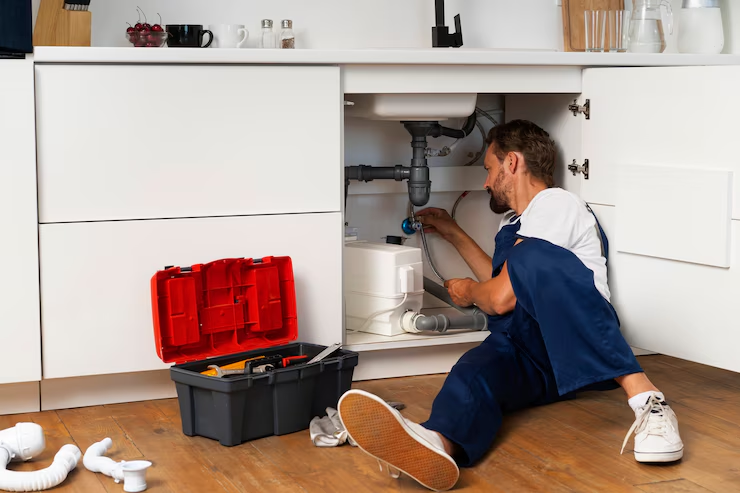 plumbing engineer will fixing blockage in kitchen sink plumber basingstoke