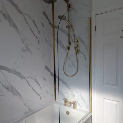 New shower and bathtub installations