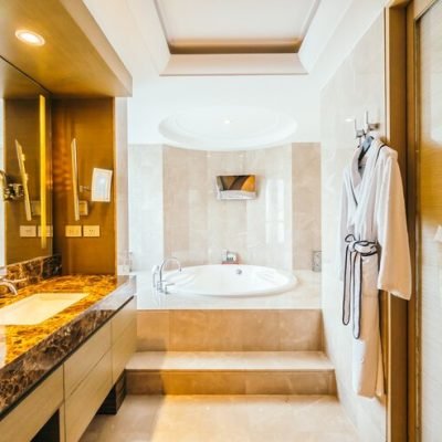 bathroom remodeling content in image K B Plumbing & Heating